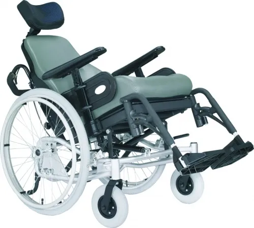 Dalton Medical - Tilt-In-Space - From: K518 To: K522 - Rehab Tilt in Space Adult Wheelchair  Alum  Tilt & Recline  Wt Limit 250 lbs