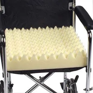 Deroyal Industries - M60-037 - Wheelchair Cushion, 16" L x 18" W x 4" H, Convoluted Foam, High Density