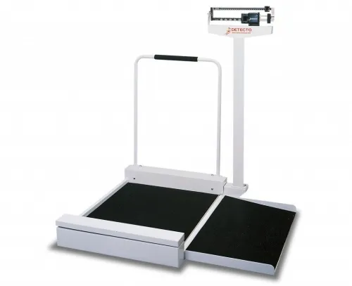 Detecto From: 485 To: 495 - Wheelchair Scale Mechanical 400 Lb X Platform 350
