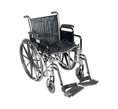 Drive Devilbiss Healthcare - From: 43-2226 To: 43-2237 - Drive Silver Sport 2 Wheelchairdetachable Desk Armsswing Away Footrests