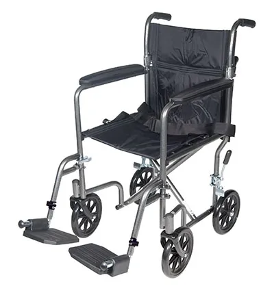 Drive Devilbiss Healthcare - From: 43-2245 To: 43-2246 - Drive Lightweight Steel Transport Wheelchairfixed Full Arms