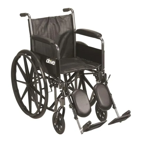 Drive Devilbiss Healthcare - From: 43-3101 To: 43-3104 - Drive Silver Sport 2 Wheelchairdetachable Full Armselevating Leg Rests
