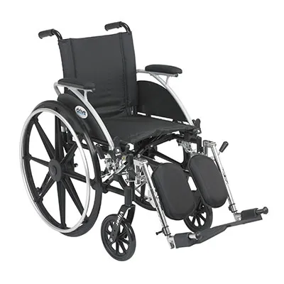 Drive - 70-0118 - Viper Wheelchair With Flip Back Removable Armsdesk Armselevating Leg Rests