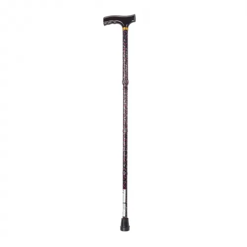 Drive Medical - 10304bf-1 - Lightweight Adjustable Folding Cane with T Handle