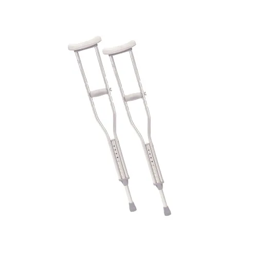 Drive Medical - 10401-1 - Walking Crutches with Underarm Pad and Handgrip, Youth, 1 Pair