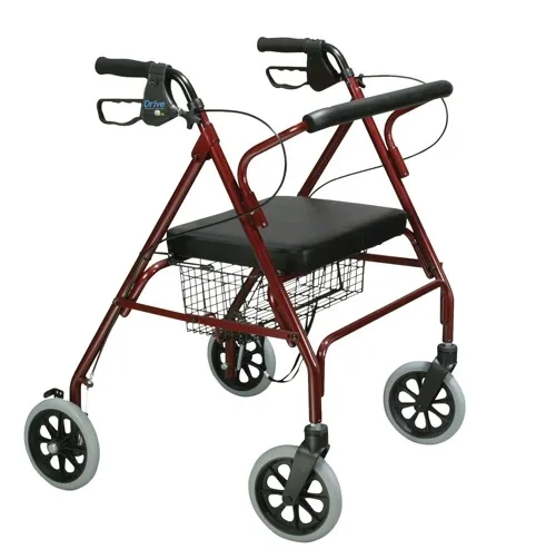 Drive Medical - 11053B - Rollator Oversize With Loop Bk Bariatric Steel(10215RD-1)