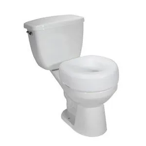 Drive Medical From: 12040 To: 12040-3 - Economy Raised Toilet Seat Retail Pack Seat