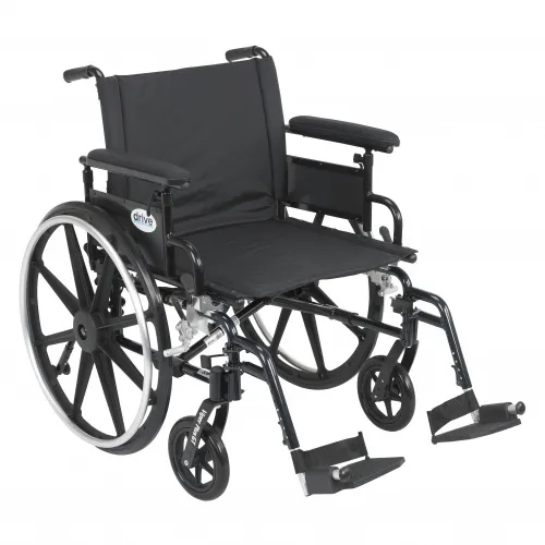 Drive Medical - PLA422FBFAAR-SF - Viper Plus Gt Wheelchair, 22"