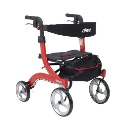 Drive DeVilbiss Healthcare - From: RTL10266BK To: rtl10266dt  Drive MedicalNitro Euro Style Rollator Rolling Walker, Hemi Height
