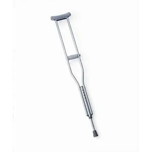 Drive Medical - RTL10402 - Aluminum Crutches with Accessories, Tall Adult, Fits Patients 5'10" 6'6", 350 lb Capacity