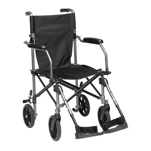 Drive Medical - From: TC005 To: TC005024  Travelite Transport Chair In A Bag Gunmetal