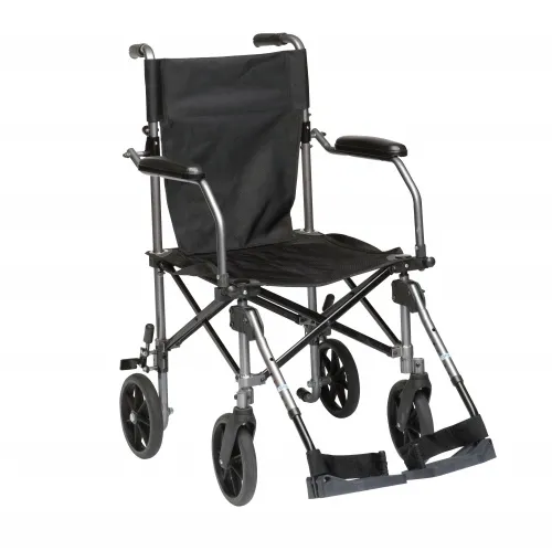 Drive Medical - tc005gy - Travelite Chair in a Bag Transport Wheelchair