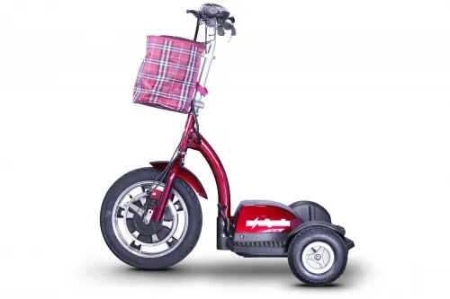 E-Wheels - EW-18Red - Stand ride Scooter With Folding Tiller