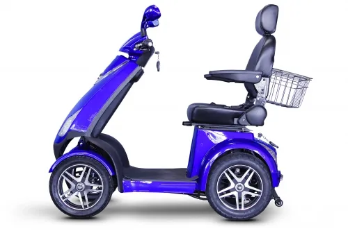 E-Wheels - From: EW-72BLUE To: EW-72RED - 4 Wheel Heavy Duty Scooter With Electromagnetic Brakes