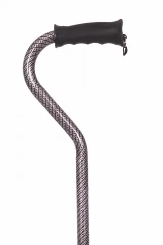 Essential Medical Supply From: W1346ABK To: W1346APW - Gentle Touch&trade; Offset Cane  Pewter