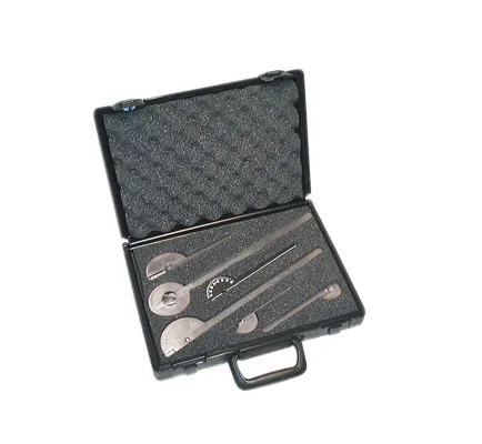 Fabrication Enterprises - 12-1043 - Baseline Goniometer Set, Stainless Steel, 6-Pieces with Case (DROP SHIP ONLY) (FE121043, 060065)