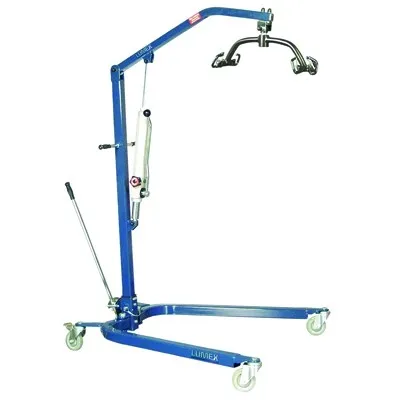 Fabrication Enterprises From: 41-0150 To: 41-0152 - Lumex Hydraulic Powe Patient Lift - 6 Point Cradle With Foot Pedal