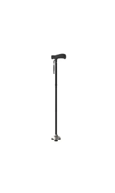 Drive Medical - HurryCane Freedom Edition - HCANE-BK-C2 - Folding Cane HurryCane Freedom Edition Aluminum 30-1/2 to 37-1/2 Inch Height Black