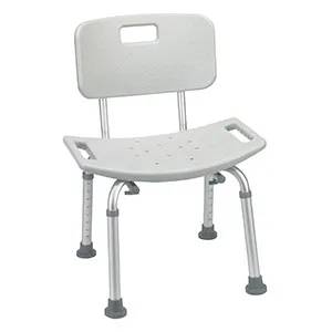 Drive Medical - rtl12202kdr - Bathroom Safety Shower Tub Bench Chair with Back