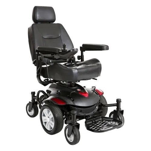 Drive Medical - TITANAXS-18CS - Titan AXS Mid-Wheel Drive Powerchair with Captain Seat