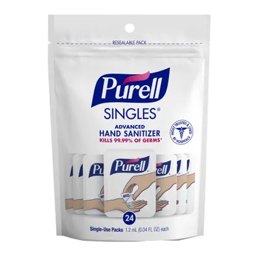 Gojo - 9630-55-24CT-NS - Purell Resealable Stand-Up Pouch
