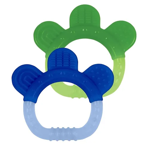 Green Sprouts - 232670 - Silicone Cooling Teether 2 pack, Pink/Purple