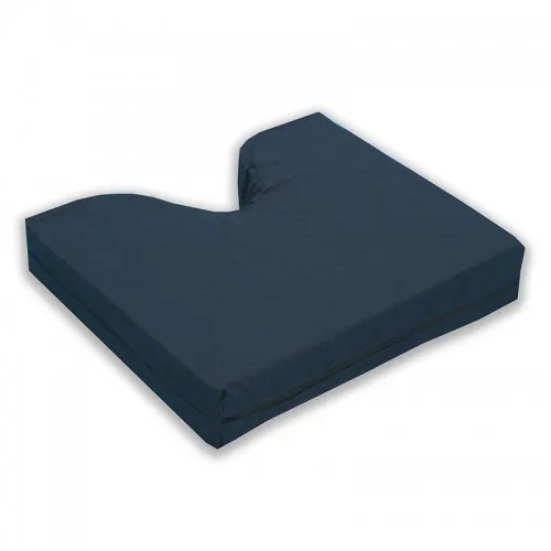 Hermell - WC4405BK - Coccyx Cushion w/ Polycotton Zippe Cover