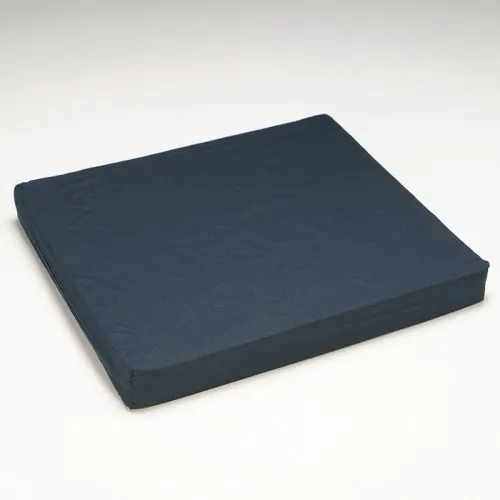 Hermell - WC4420VSNV - Memory Foam Wheelchair Cushion with  Polycotton Zippe Cover