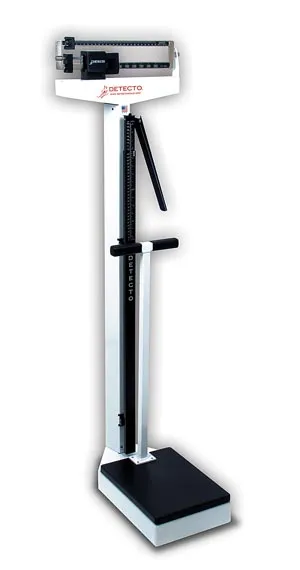 Detecto - 449 - Physician-s Scale  Weigh Beam  450 lb X 4 Oz  Height Rod  Handpost -DROP SHIP ONLY-