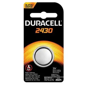 Duracell - DL2430BPK - Duracell Button Cell Lithium Battery