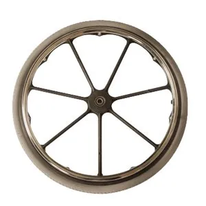 Invacare - From: 1133297 To: 1133298 - oration Replacement 24" Rear Wheel With Chrome Handrim Assembly