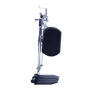 Invacare - From: AHL4A_PTO_19911 To: AHL4C - Hemi Smartleg Articulating Leg Rest, with Composite Footplates and Padded Calf Pads for Wheelchair