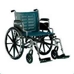 Invacare - Tracer IV - T422RDAP - Wheelchair Tracer IV Dual Axle Desk Length Arm Midnight Blue Upholstery 22 Inch Seat Width Adult 350 lbs. Weight Capacity