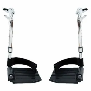 Invacare - T93AC - Swingaway Composite Footrests, Hanger Pin Spacing