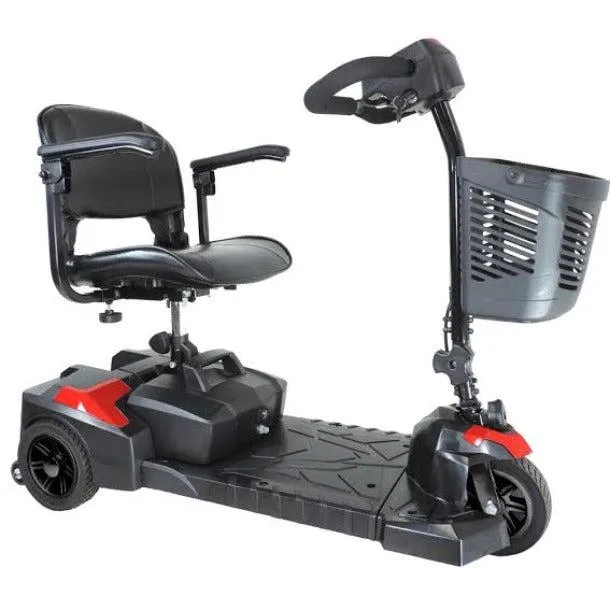 Drive Medical - SFSCOUT3 - Scout 3-Wheel Scooter, Red/Blue