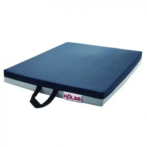K2 Health Products - Kolbs - From: KBGS1616 To: KBGS2418 -  Gel Supreme Wheelchair Seat Cushion, 16" x 16" x 3", Leak Proof Bladder, Non Slip Base, 300 lb. Weight Capacity, Removable