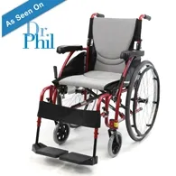 Karman - Ergo Series - From: S-ERGO115Q16RS To: S-ERGO115Q20SS - 115 Wheelchair w/ Quick Release Wheels Seat