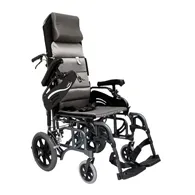Karman From: VIP515TP-16 To: VIP515TP-18-E - Tilt In Space Reclining Transport Wheelchair- Seat Wheelchair W/ Legrest- Wheelchair- Legre