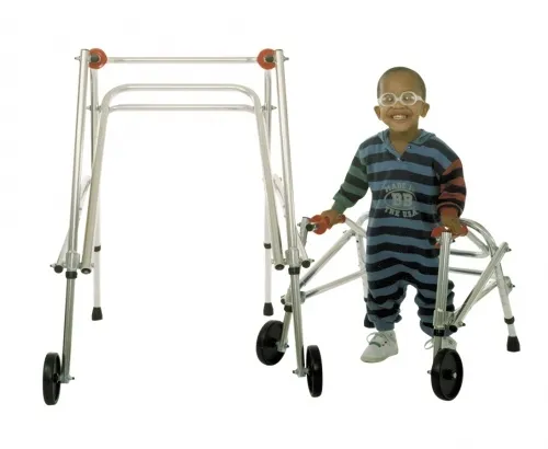 Kaye Products - W4H - Adolescent's walker, built-in seat &ndash; 2 wheels
