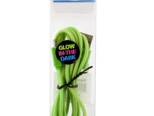 Kole Imports - EL517 - Glow In The Dark Micro Usb Charge Cable