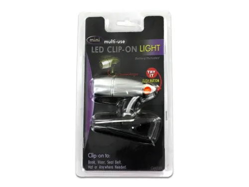 Kole Imports - GM155 - Miniature Led Clip-on Light
