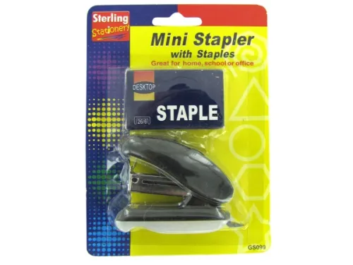 Kole Imports - GS099 - Miniature Stapler Set