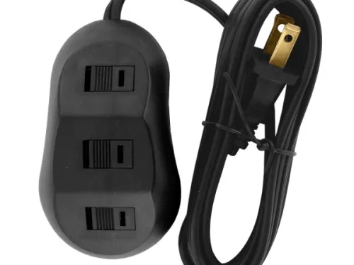 Kole Imports - HX426 - Stanley Power Hub 3-outlet Extension Cord