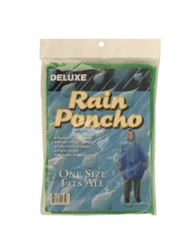 Kole Imports Inc - 10566 - Hooded Rain Poncho