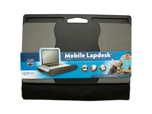Kole Imports - OL017 - Mobile Notebook Lapdesk With Dual Bolster Lap Pads