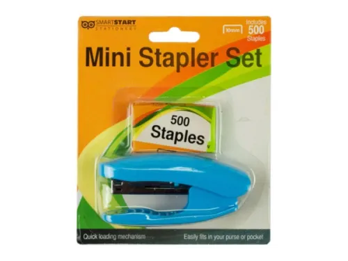 Kole Imports - OP591 - Mini Stapler Set