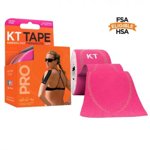 Kt Health - 893169002349 - Pro Precut 20 Strip Roll - Stealth Beige