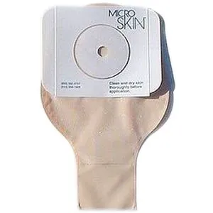 Marlen - UltraLite - From: 50538 To: 56522 -   shallow convex 1 1/2" opaque pouch with skin shield barrier.  Cloth like comfort cover on body side, with Kwick Klose II Fastener.