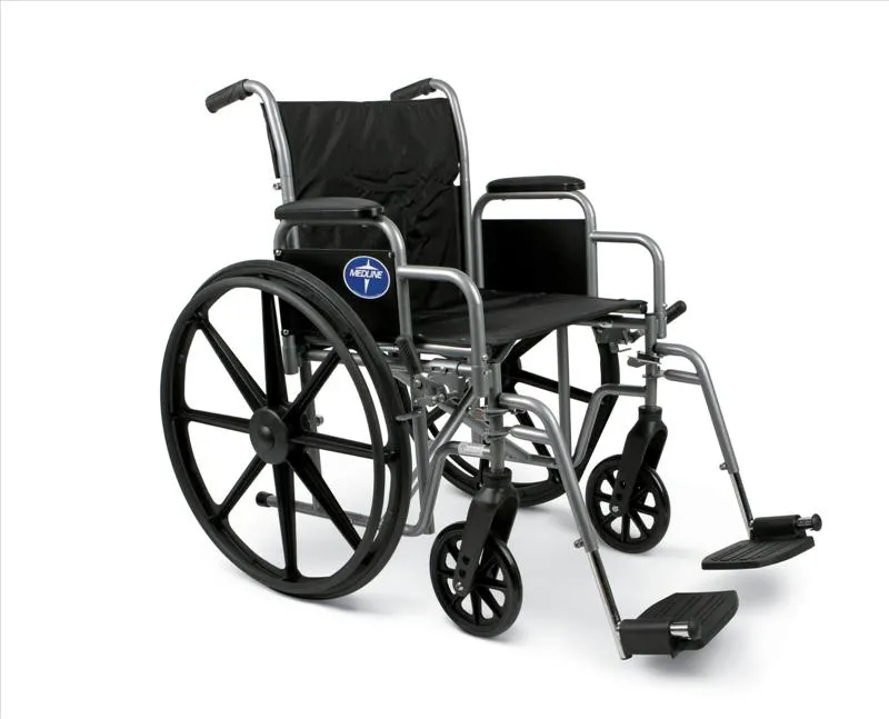 Medline From: MDS806250NEE To: MDS806250NH2 - K1 Basic Wheelchairs K2 Excel Hybrid 2 Transport Wheelchair Chairs