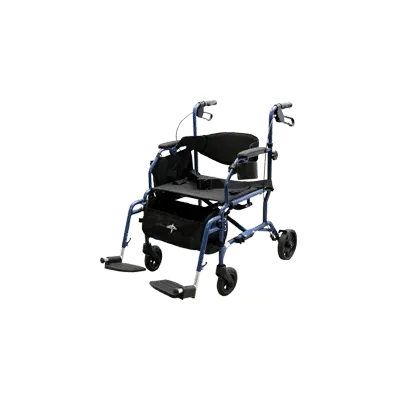 Medline - From: MDS808200TR To: MDS808200TRR - Combination Rollator/Transport Chair
